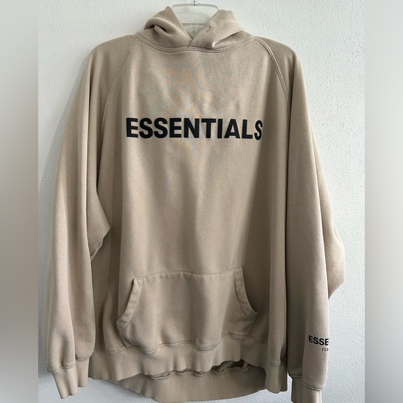 Fear of God Other - Essentials fear of god tan cream hoodie size XL
